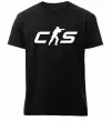 Мужская премиум футболка CS Черный фото