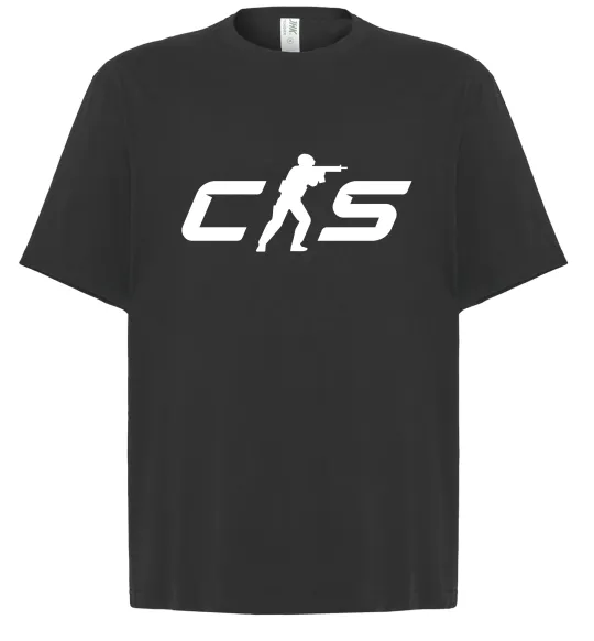 Футболка Оверсайз CS Черный фото