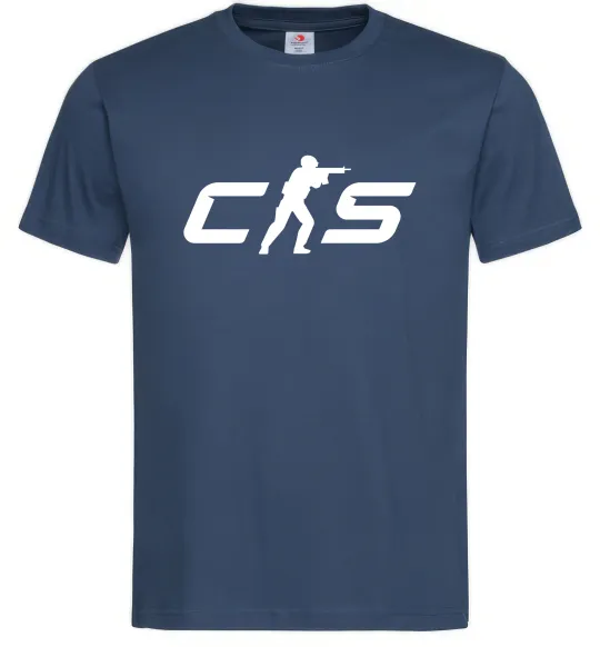 Мужская футболка CS Темно-синий фото