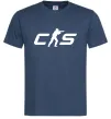 Мужская футболка CS Темно-синий фото