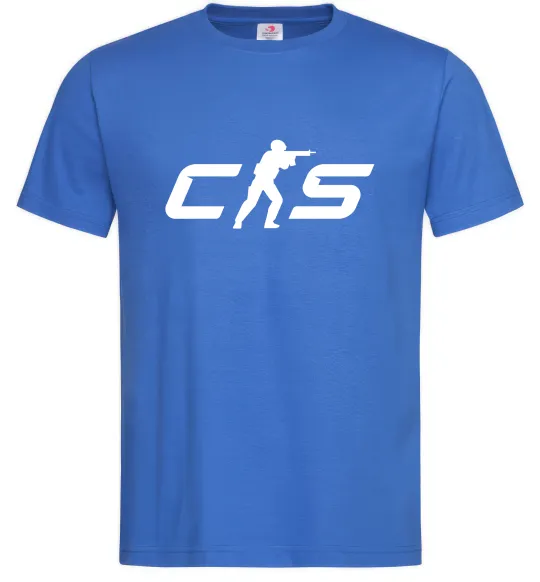 Мужская футболка CS Ярко-синий фото