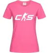 Женская футболка CS Ярко-розовый фото