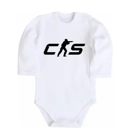 Дитячий бодік CS Білий фото