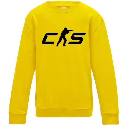 Детский Свитшот CS Солнечно желтый фото
