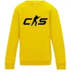Детский Свитшот CS Солнечно желтый фото