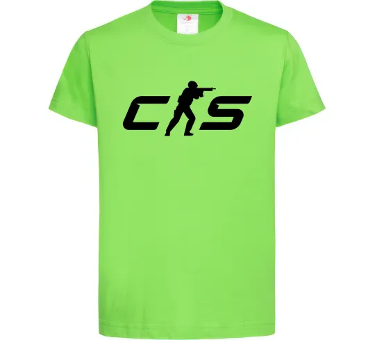 Детская футболка CS Лаймовый фото