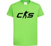 Детская футболка CS Лаймовый фото