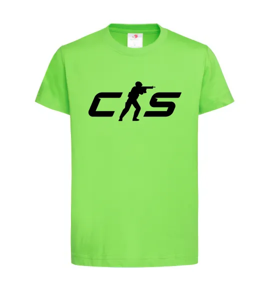 Детская футболка CS Лаймовый фото