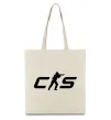 Эко-сумка CS Бежевый фото