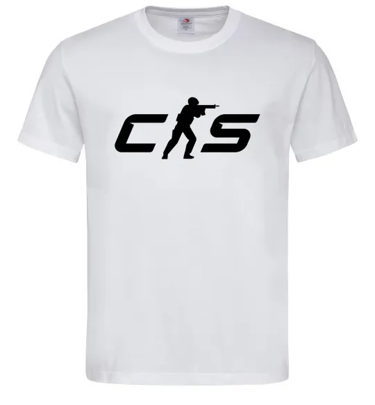 Мужская футболка CS Белый фото