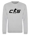 Свитшот CS Серый меланж фото