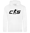 Мужская толстовка (худи) CS Белый фото