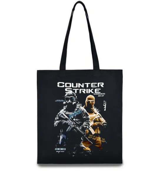 Эко-сумка Fire in the hole Черный фото