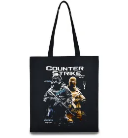 Эко-сумка COUNTER STRIKE Бежевый фото Эко-сумка COUNTER STRIKE Бежевый фото