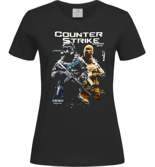 Женская футболка Fire in the hole Черный фото