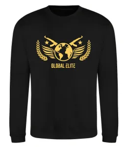 Світшот Global elite Чорний фото