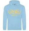 Женская толстовка (худи) Global elite Голубой фото