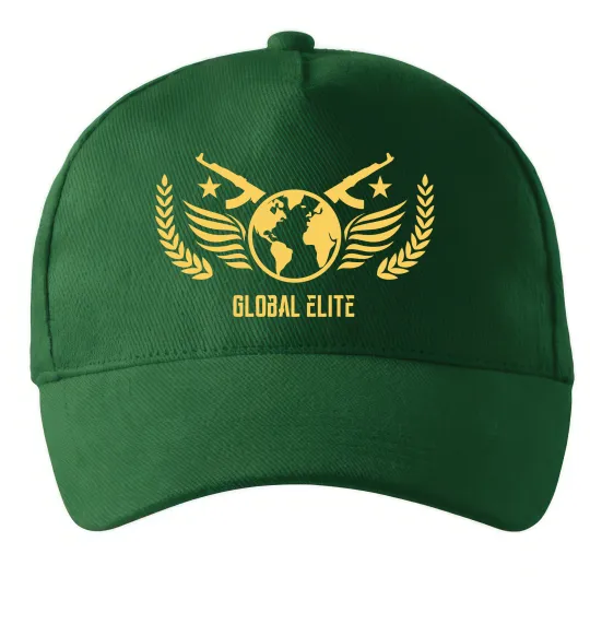 Кепка Global elite Темно-зеленый фото