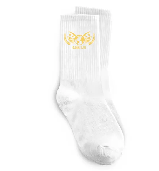 Носки Global elite Белый фото
