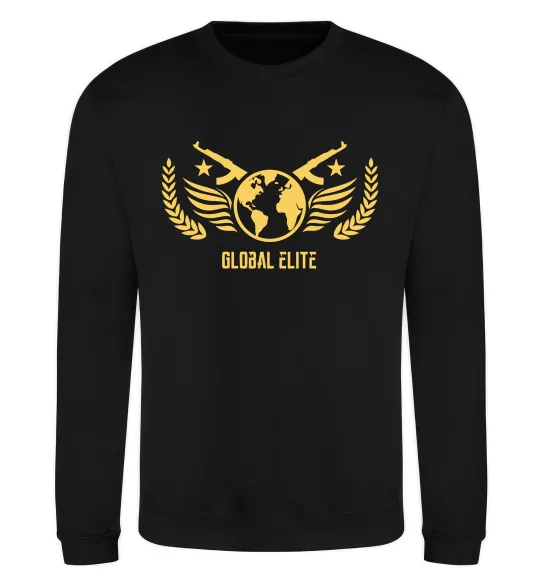 Свитшот Global elite Черный фото