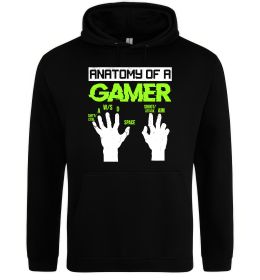 Чоловіча толстовка (худі) Anatomy of gamer