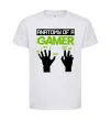 Дитяча футболка Anatomy of gamer Білий Дитяча футболка Anatomy of gamer Білий фото