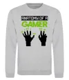 Свитшот Anatomy of gamer Серый меланж Свитшот Anatomy of gamer Серый меланж фото