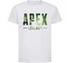 Дитяча футболка Apex legends Білий фото