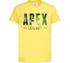 Дитяча футболка Apex legends Лимонний фото