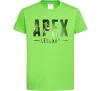 Дитяча футболка Apex legends Лаймовий фото