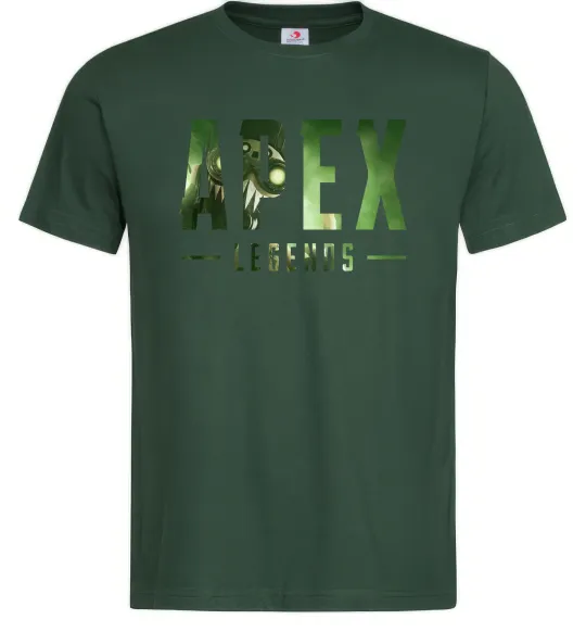 Чоловіча футболка Apex legends Темно-зелений фото