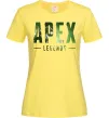 Жіноча футболка Apex legends Лимонний фото