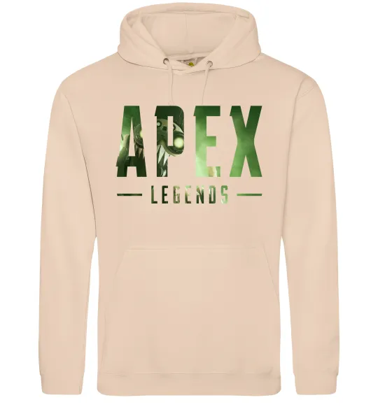 Чоловіча толстовка (худі) Apex legends Пісочний фото