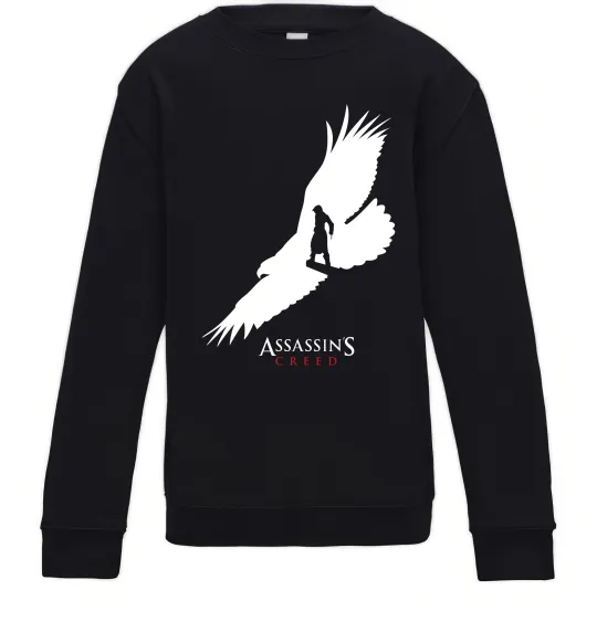 Детский Свитшот Assassins Creed Черный фото