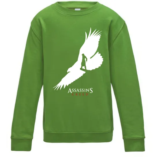 Детский Свитшот Assassins Creed Лаймовый фото