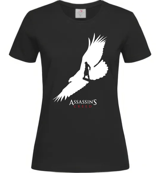 Жіноча футболка Assassins Creed Чорний фото