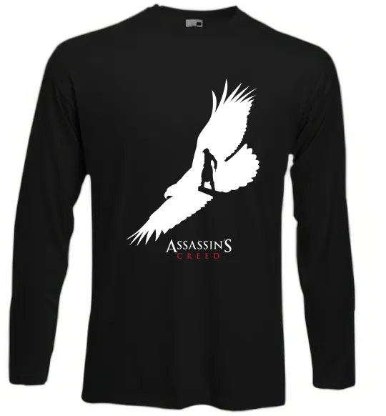 Лонгслів Assassins Creed Чорний фото
