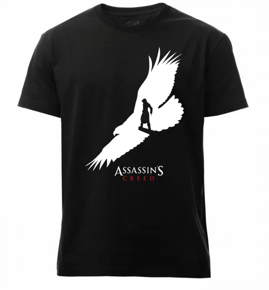 Чоловіча преміум футболка Assassins Creed Чорний фото