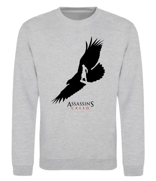 Світшот Assassins Creed Сірий меланж фото