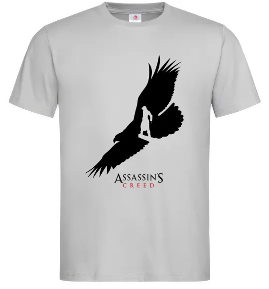 Чоловіча футболка Assassins Creed Сірий фото
