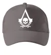 Кепка Assassins Creed Black flag Серый фото