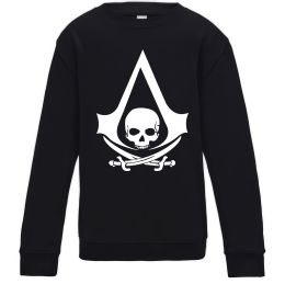 Детский Свитшот Assassins Creed Black flag Детский Свитшот Assassins Creed Black flag