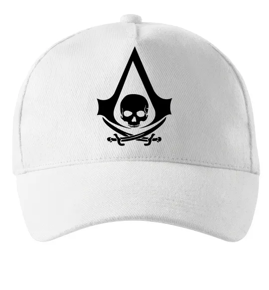 Кепка Assassins Creed Black flag Белый фото