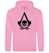 Женская толстовка (худи) Assassins Creed Black flag Розовый Женская толстовка (худи) Assassins Creed Black flag Розовый фото