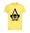 Детская футболка Assassins Creed Black flag Лимонный Детская футболка Assassins Creed Black flag Лимонный фото
