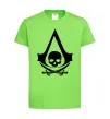 Детская футболка Assassins Creed Black flag Лаймовый Детская футболка Assassins Creed Black flag Лаймовый фото