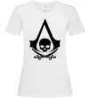 Женская футболка Assassins Creed Black flag Белый фото