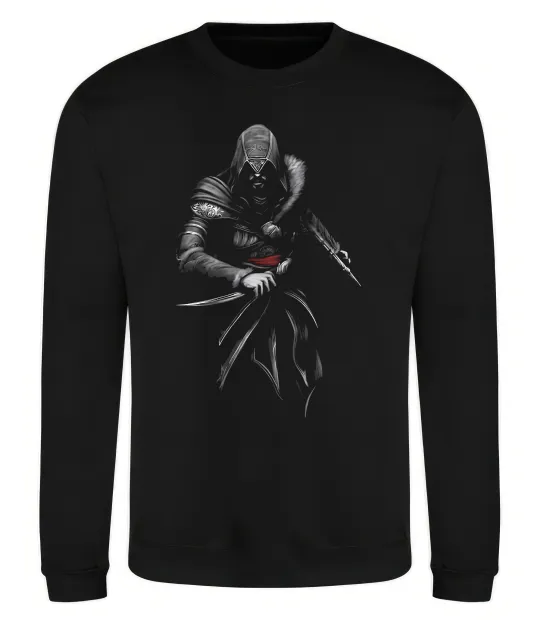 Світшот Assassins Creed Ezio Чорний фото