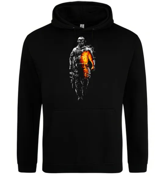 Жіноча толстовка (худі) Battlefield Чорний фото