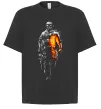 Футболка Оверсайз Battlefield Чорний фото